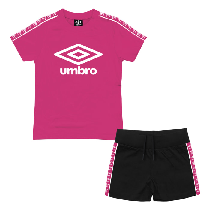 Completo Corto Ragazza UMBRO Cotone 8 / 16 Anni