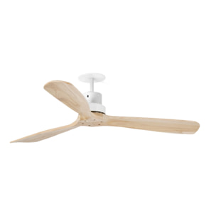 LANTAU RECESSED L Ventilateur blanc/pino