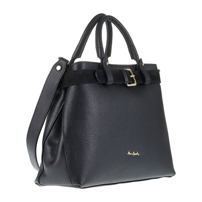 Borsa a mano da donna Made in Italy - Modello Lumina Chic - 100% pelle - 37.0 x 25.0 x 12.0 cm