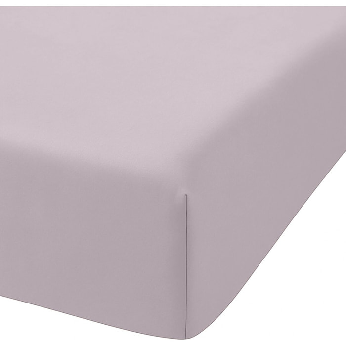 Drap Housse - Bonnet:30cm 100%coton Bio 57fils Beige