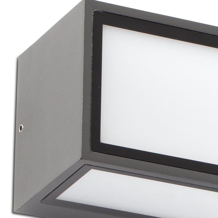 PIVOT LED Lampe applique gris foncé