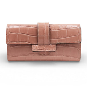 Cartera Cheval Firenze Dean Croc Rosa