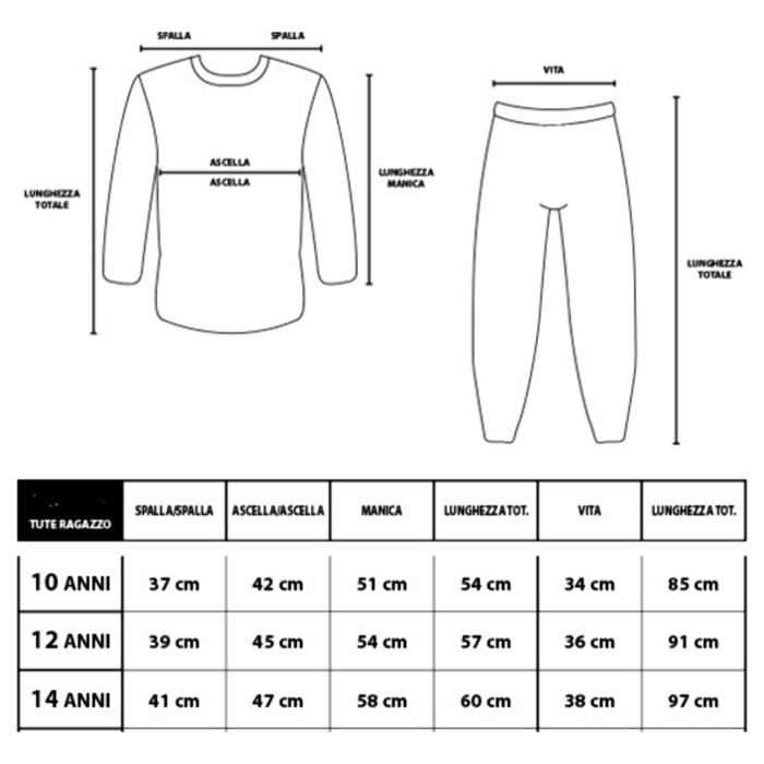 Tuta / Pigiama Ragazzo KAPPA Cotone Felpato