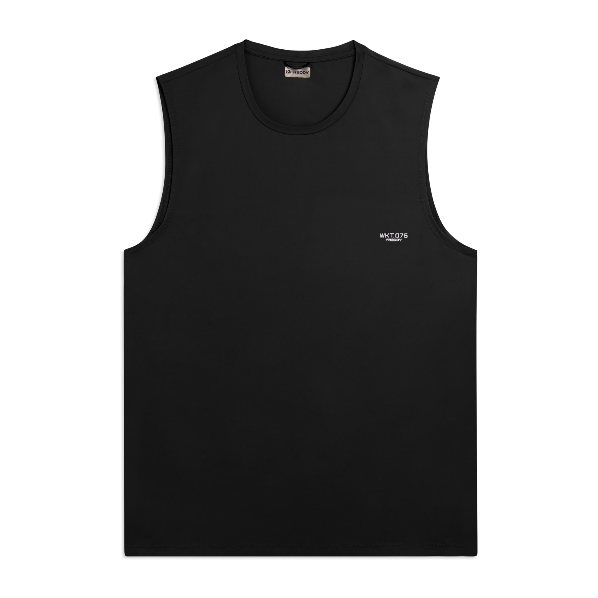 T-shirt senza maniche in tessuto quick dry