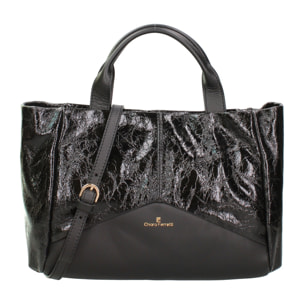 Borsa a mano da donna Veridia Elite - Vera Pelle - 37.0 x 25.0 x 16.0 cm