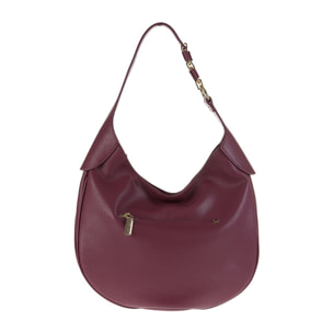 Borsa a spalla da donna Made in Italy - Modello Celeste Lux - 100% pelle - 33.0 x 25.5 x 12.0 cm