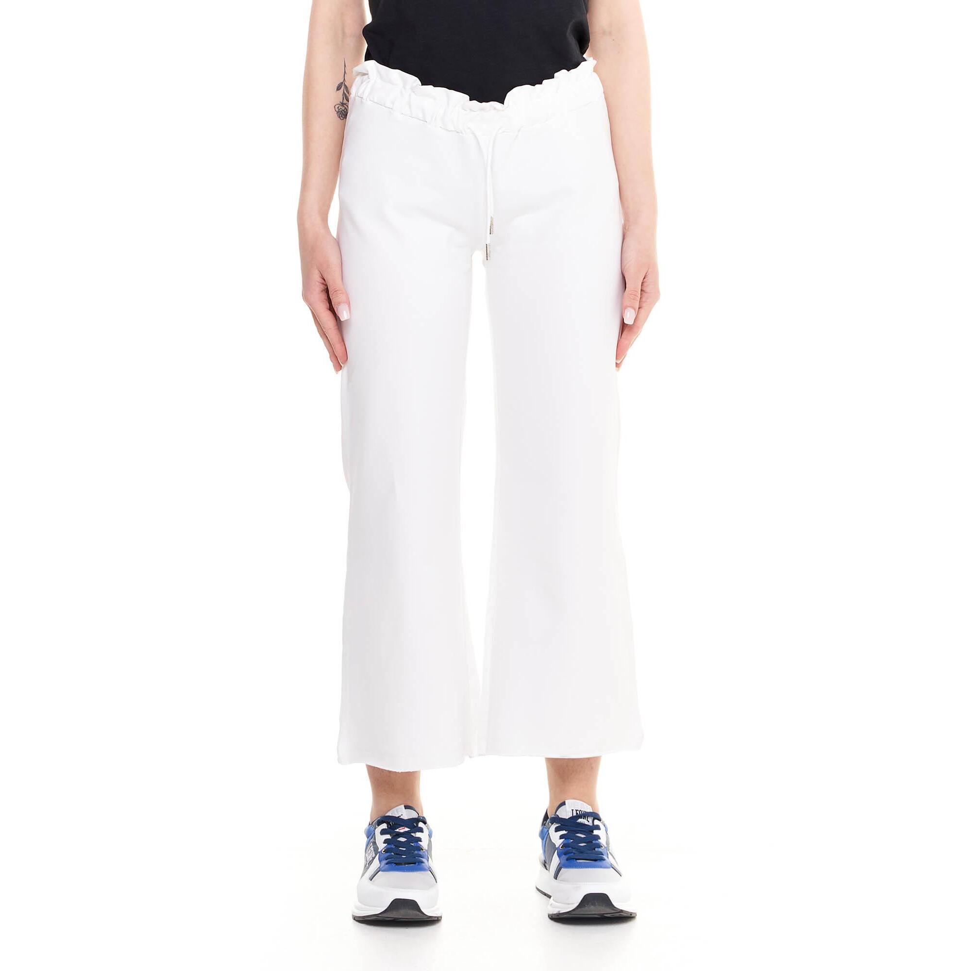 Pantalones deportivos de mujer brillantes hasta los tobillos