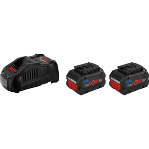 Pack de 2 batteries PROCORE18V 5.5AH - BOSCH - avec chargeur GAL 1880 CV - 1600A0214C