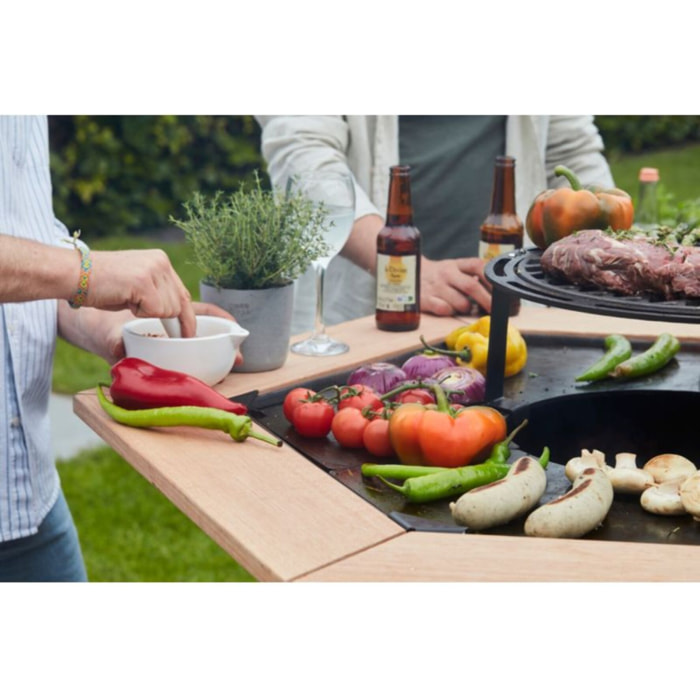 Tablette barbecue BARBECOOK d appoint pour Nestor FSC