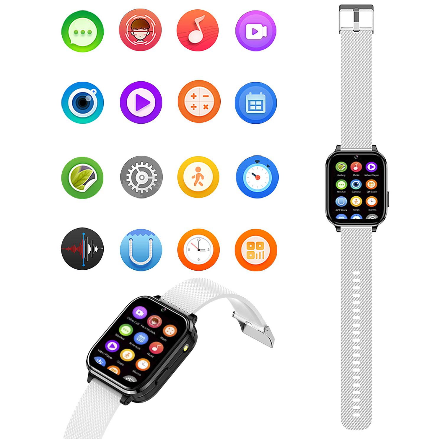 Smartwatch Phone T36 4G con SO Android incorporado. Funciones avanzadas y localizador GPS, Wifi y LBS.