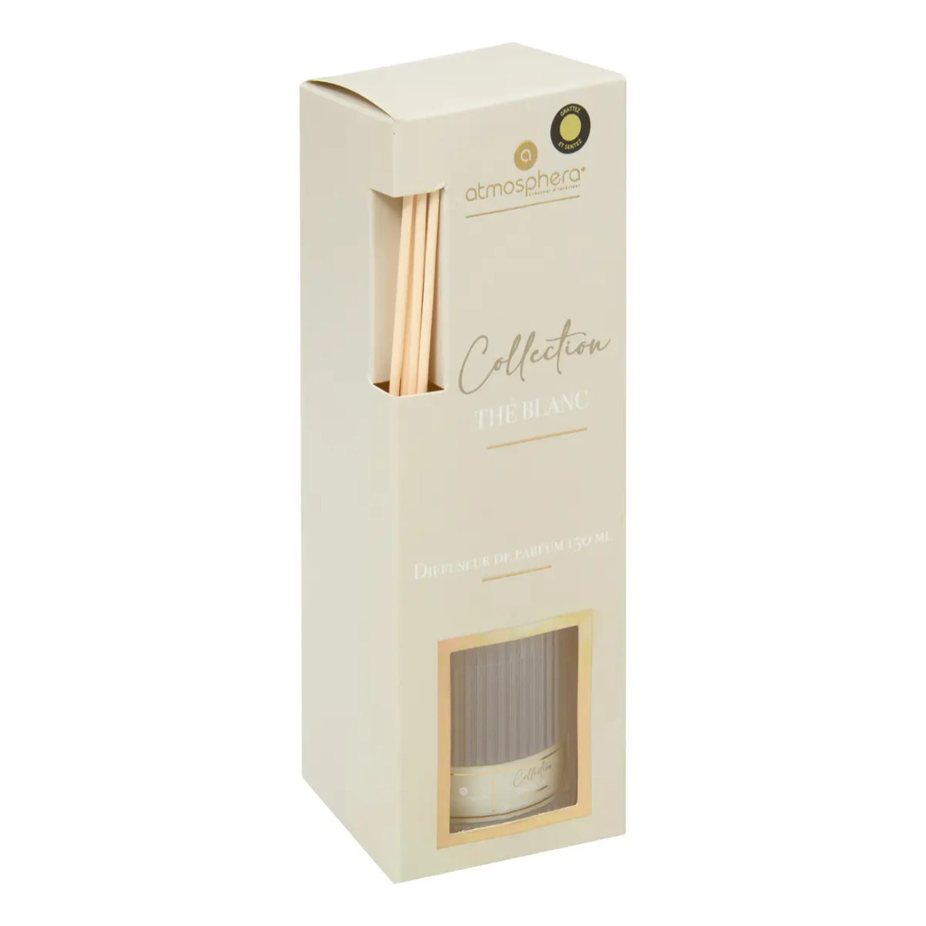 Diffuseur de parfum Albie 150ml verre thé