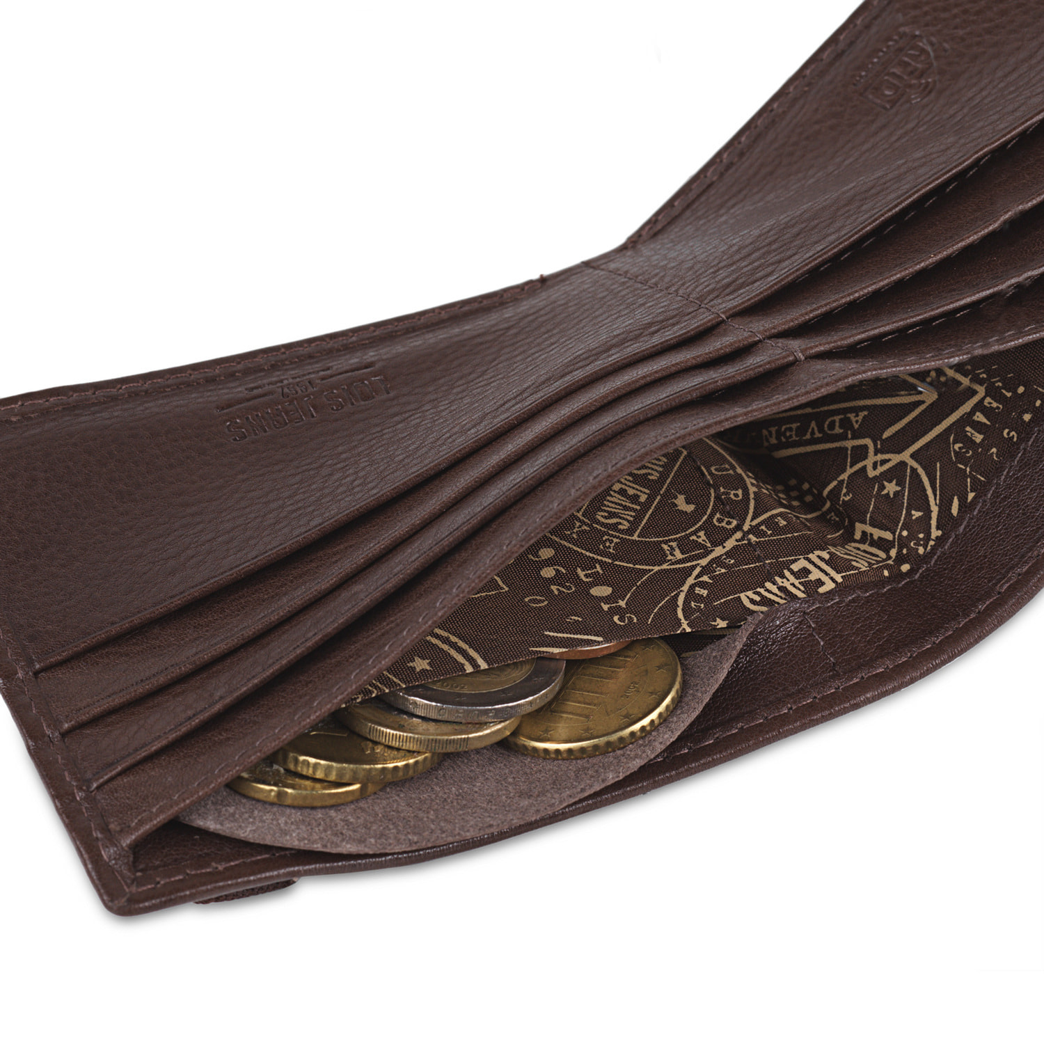 Cartera Hombre Piel Lois Atlanta Marron