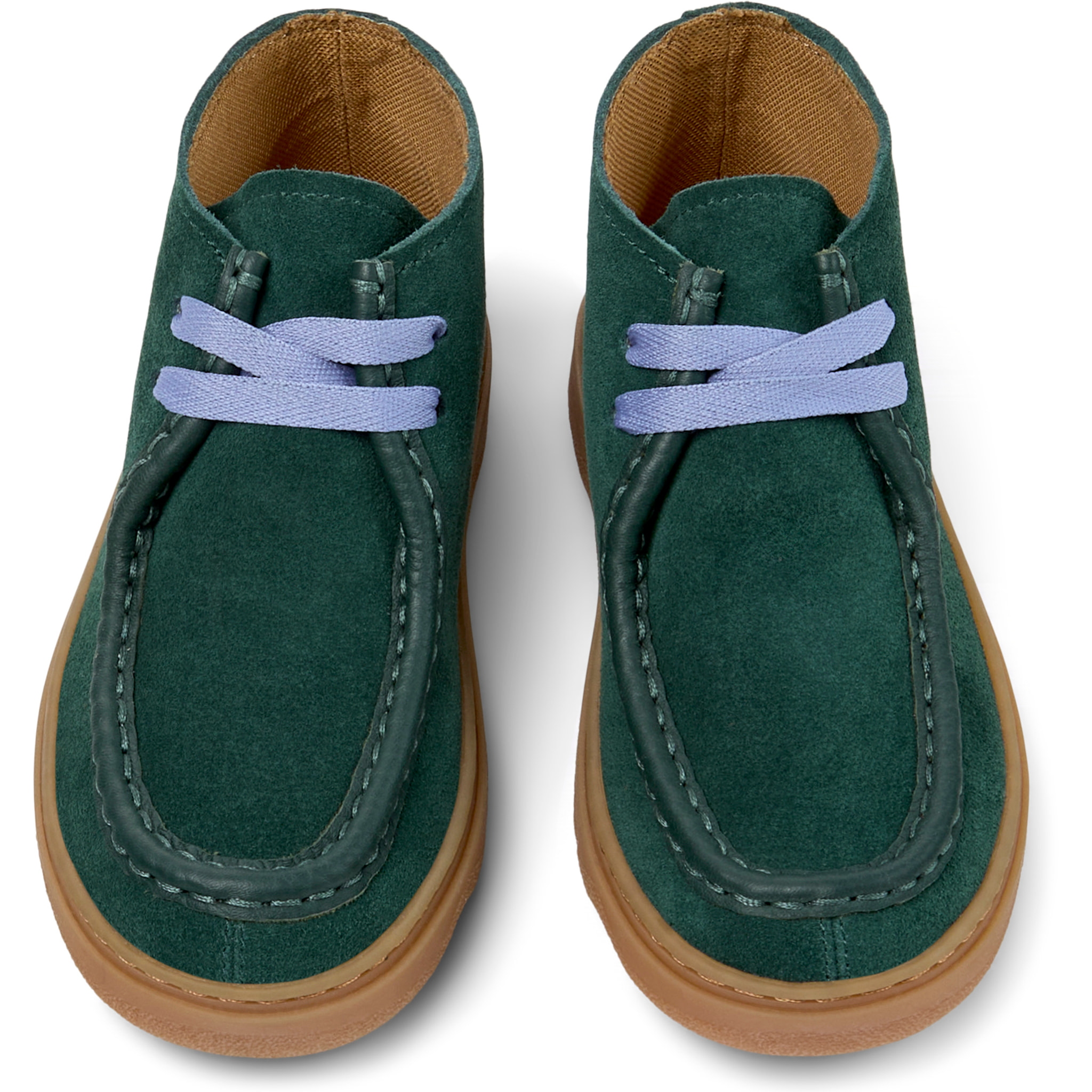 Stivaletti - CAMPER Kiddo - Verde - Pelle scamosciata