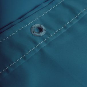 Rideau de douche Polyester PRIMO Bleu Pétrole Spirella