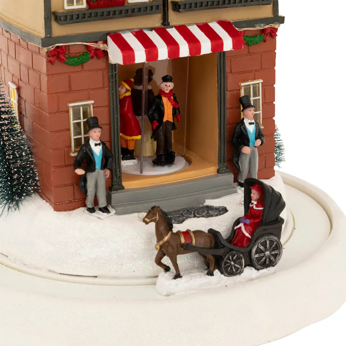 Village lumineux hôtel de luxe 21 LED musical