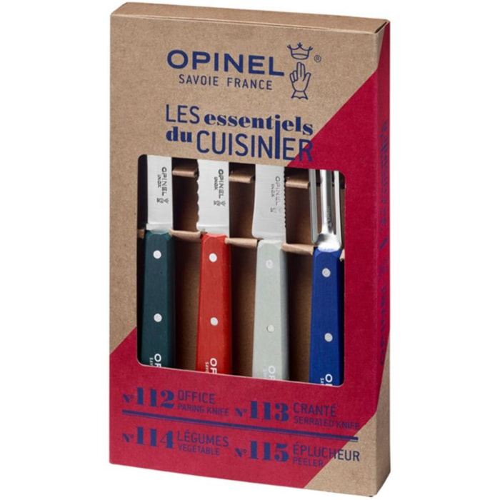 Set de couteaux OPINEL Coffret les essentiels Primo