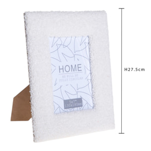 Porta foto tessuto teddy - 13xH18x2cm - Pezzi 3 - Bianchi Dino SpA