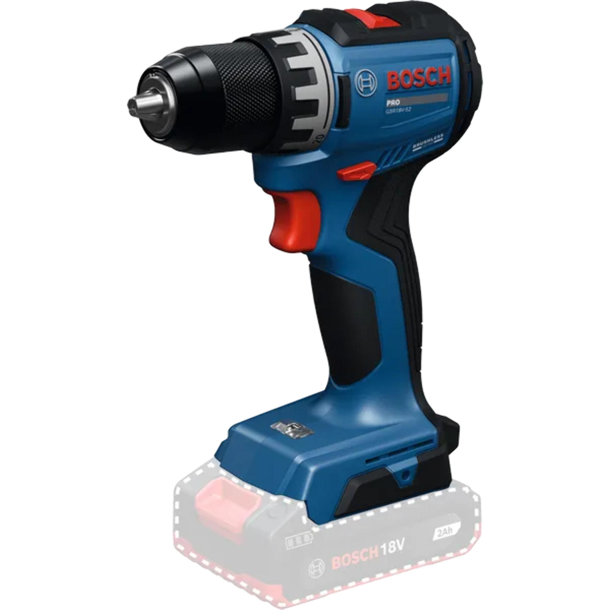 PRO GSR18V-52 - Perceuse-visseuse sans fil - BOSCH - 06019S0021