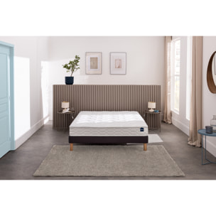 Ensemble ELEMENTAL 1 place|H 20 cm avec sommier ferme|confort ferme