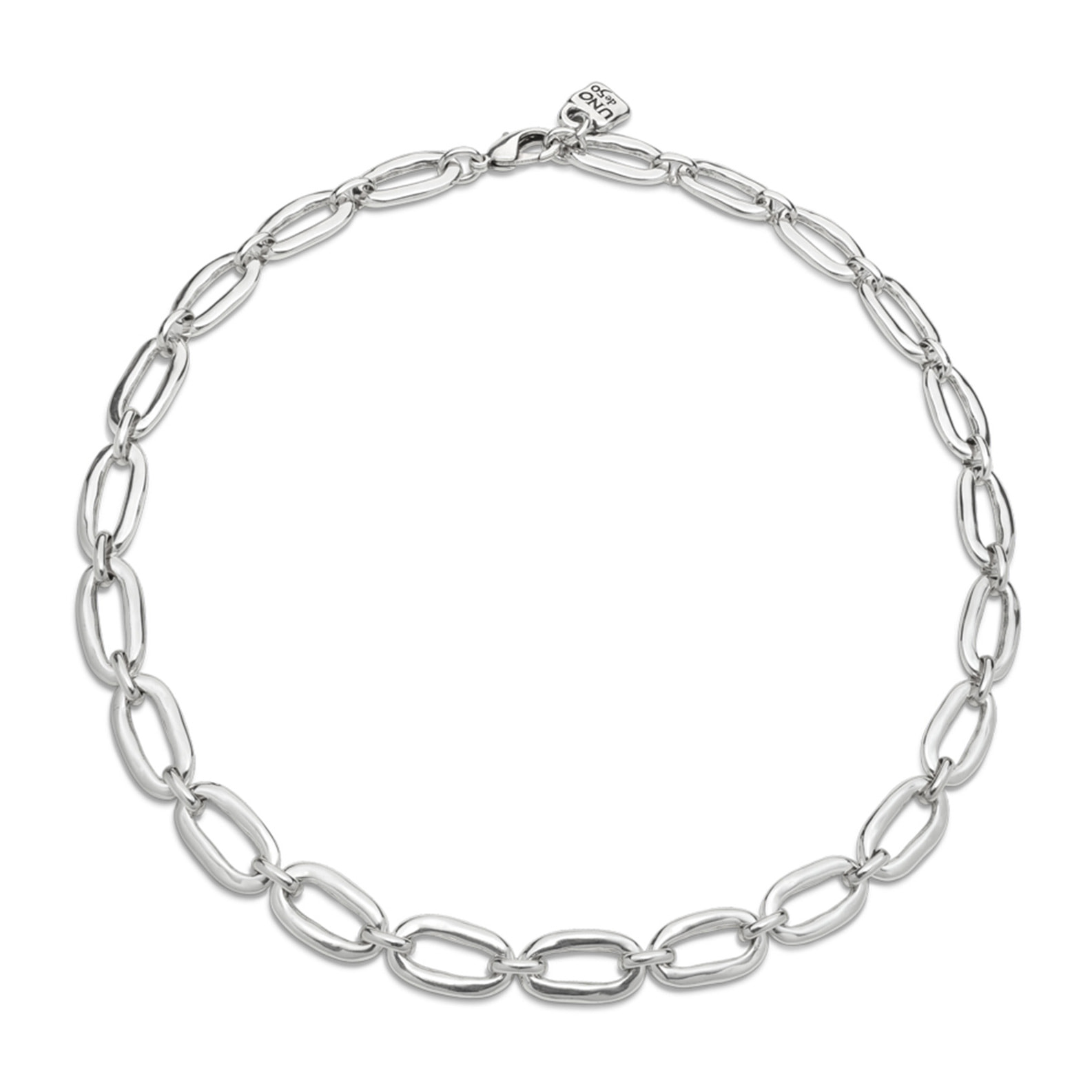 Colgante Eslabón PLATEADO U