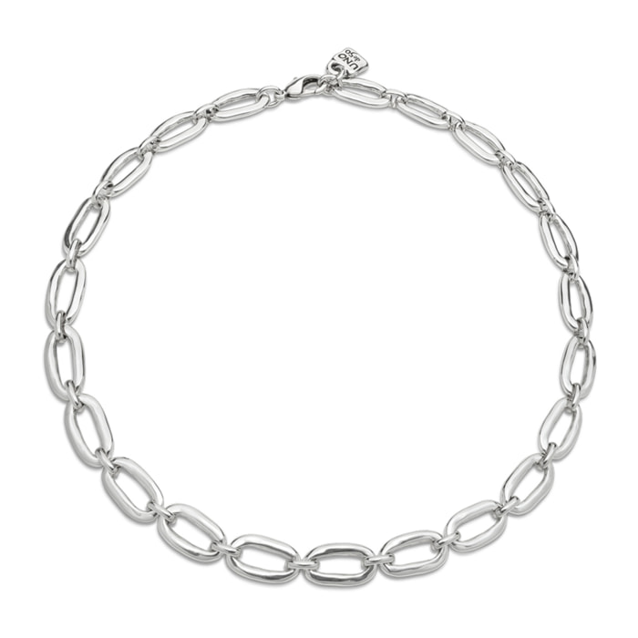 Colgante Eslabón PLATEADO U