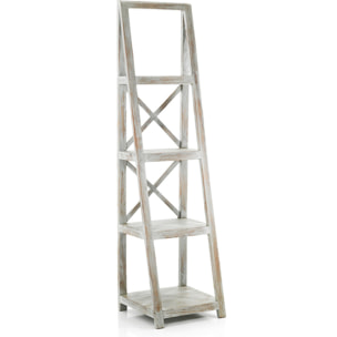 SCAFFALE WHITE WASH - misura: 45X45X175 cm