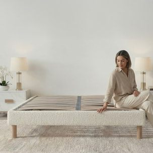 Sommier en Kit | 2 Places | laine bouclée