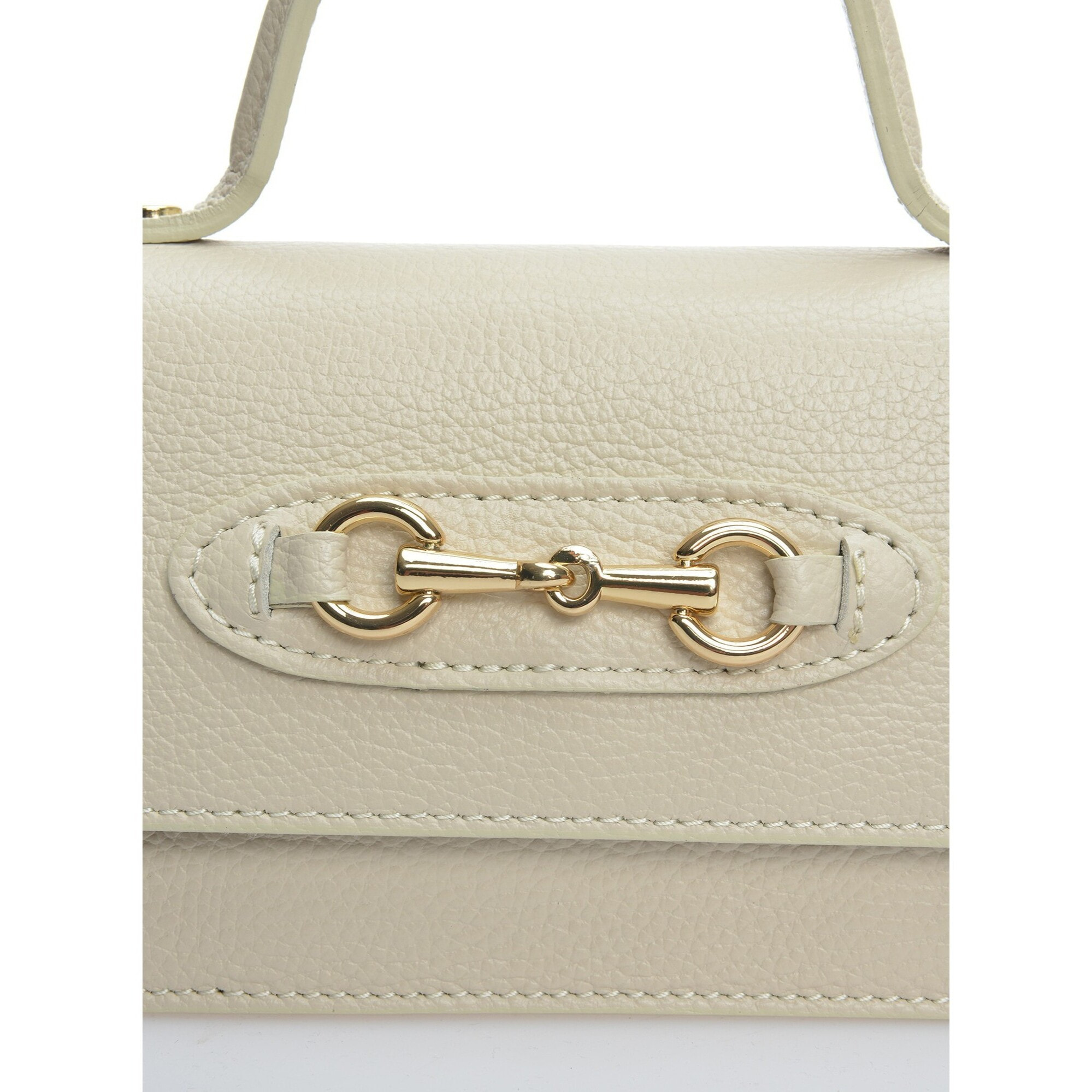 Borsa a spalla Anna Luchini Beige