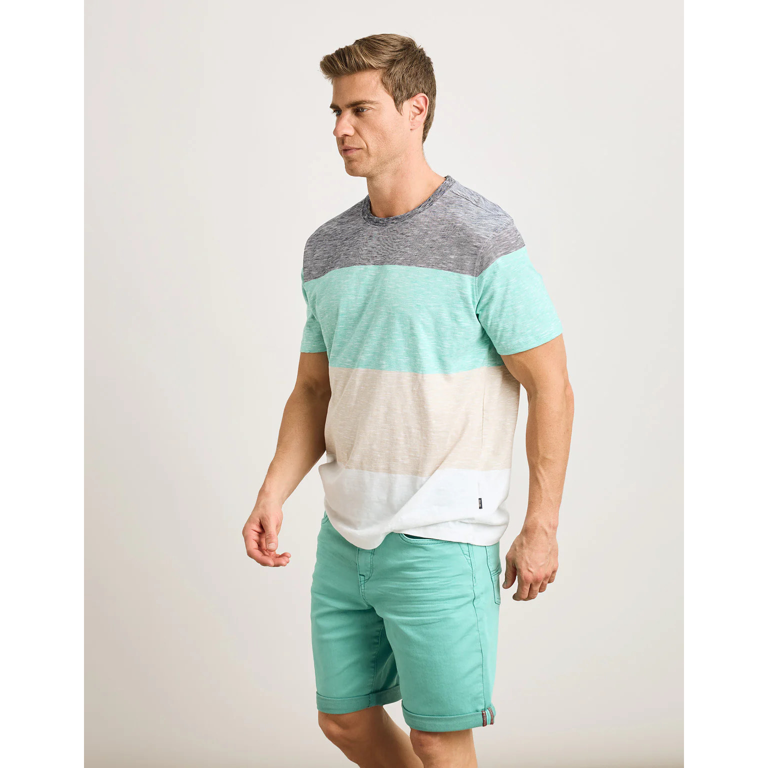 Camiseta Manga Corta Turquesa - Galiza