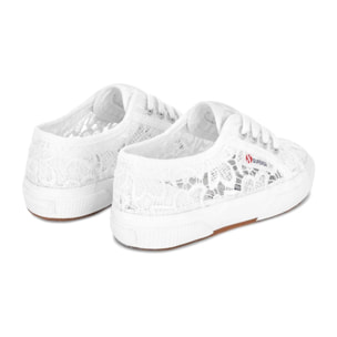 Le Superga Bambina Bianco 2750 Kids Macrame