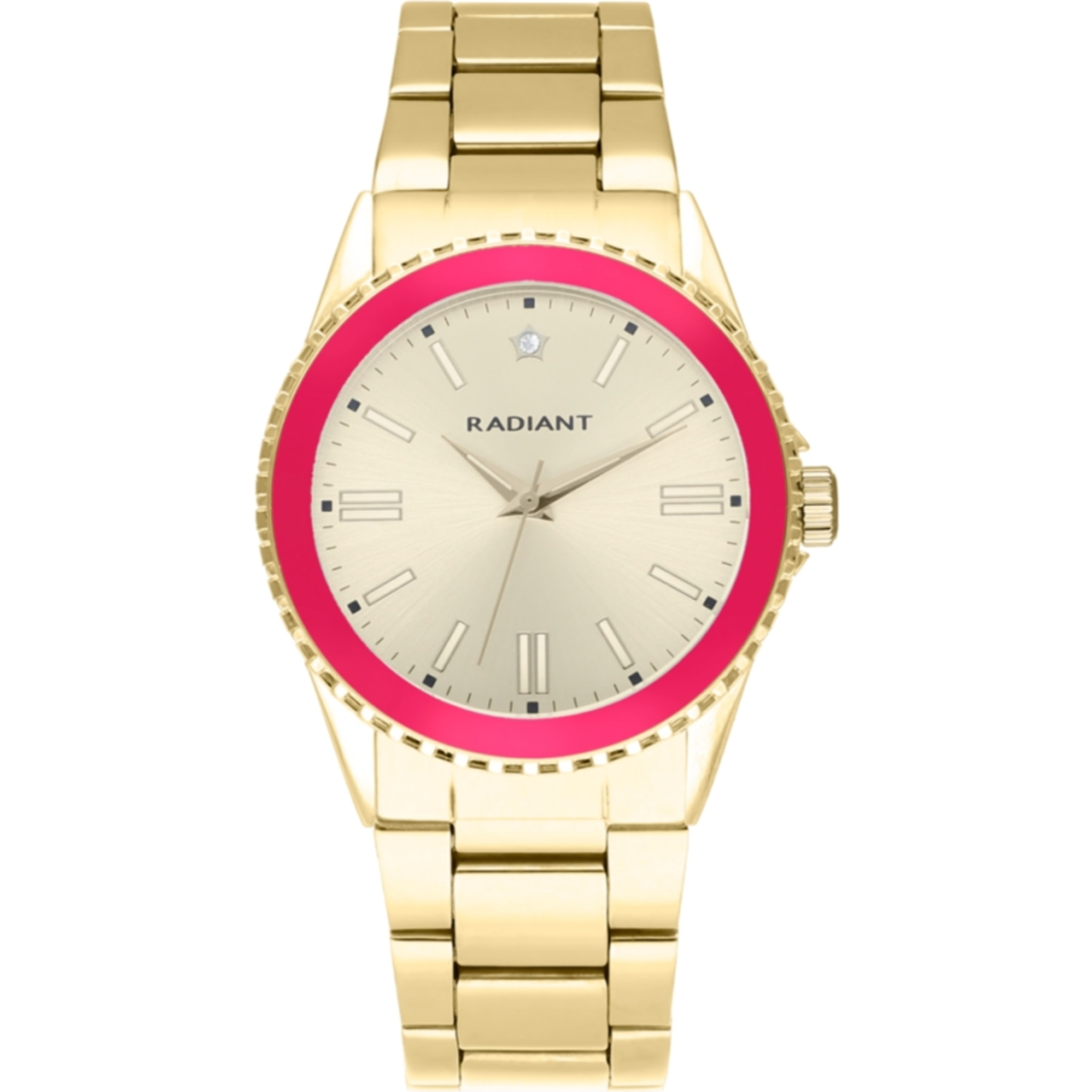 Reloj Radiant RA592206 Mujer Analogico Cuarzo con Correa de Acero inoxidable