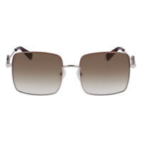 Longchamp - lunettes de soleil - doré - Couleur des verres : marron - indice solaire : cat. 3