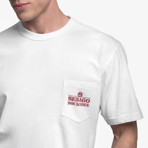 Sebago - T-Shirts & Top Uomo Donna Bianco - Sebagodock