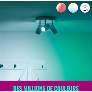 Ampoule LED connectée WIZ GU10 Couleur 50W pack de 2