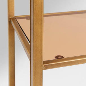 Étagère Loft dorée Kare Design