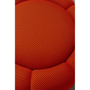 Pouf Peppo Bloom orange Kare Design