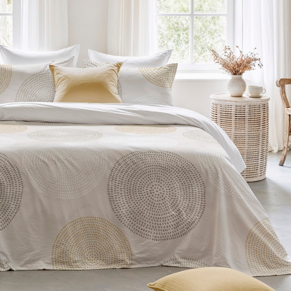 Funda nórdica 100% algodón 200 hilos Aimi