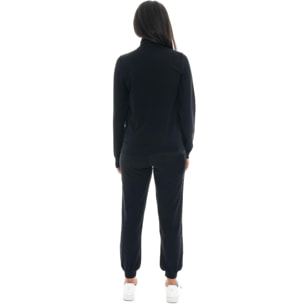 Tuta invernale donna con collo alto e zip linea Chic Tones