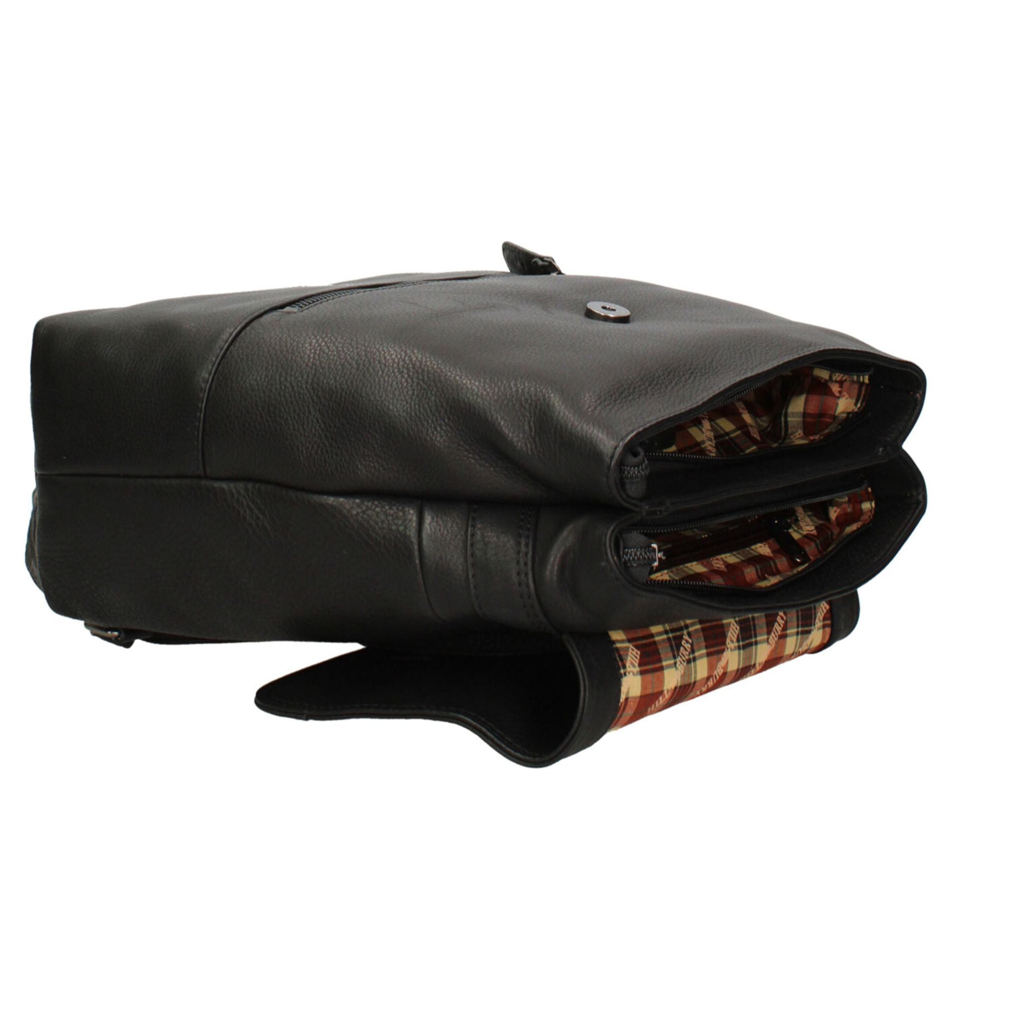 Zaino  da uomo In Vera pelle Made in Italy 27x30x12 cm