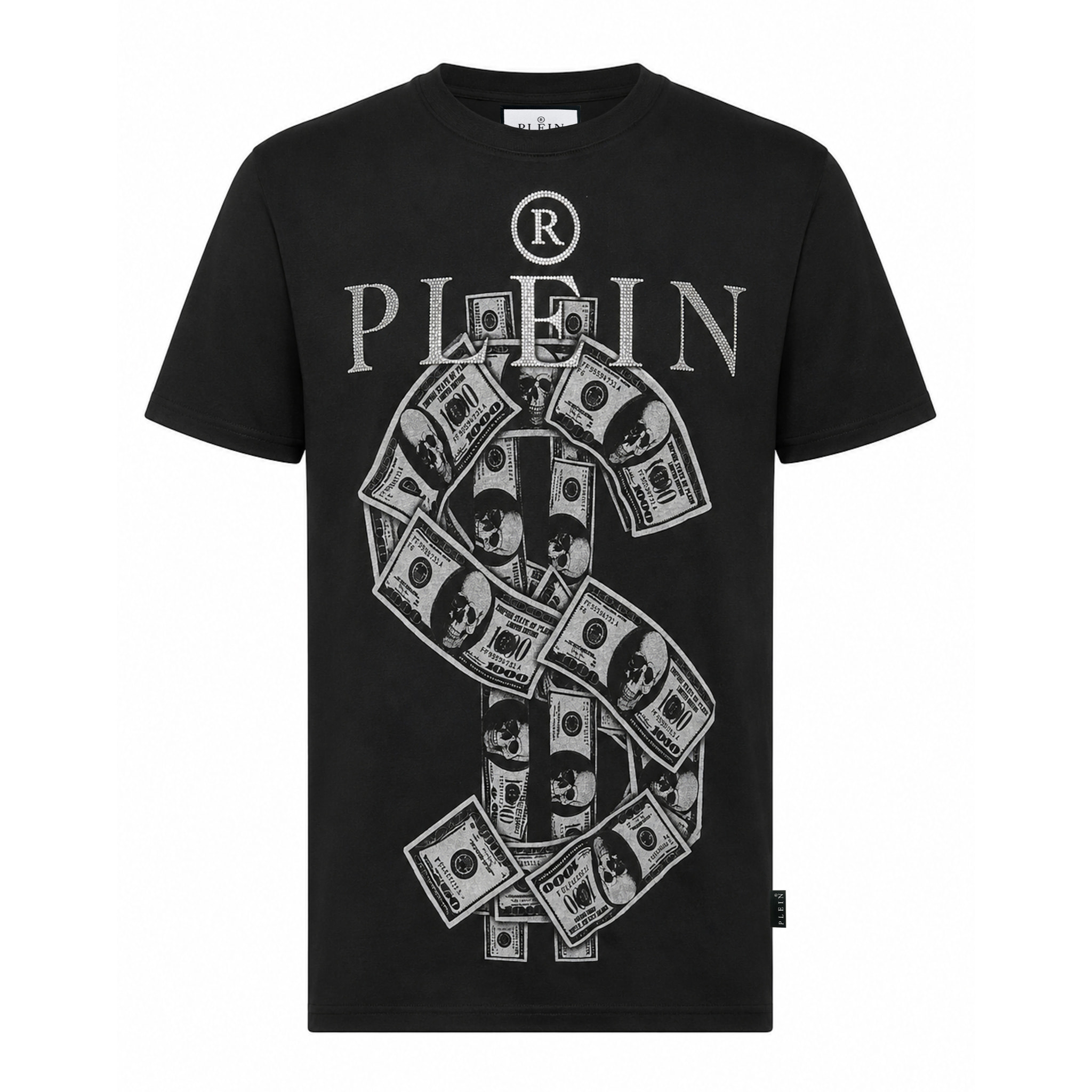 PHILIPP PLEIN Camiseta de cuello redondo y manga corta