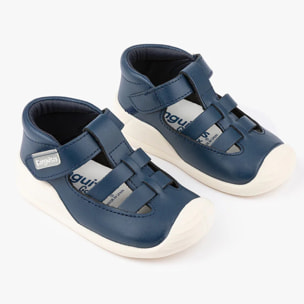 Sandali primi passi per neonati  navy