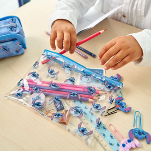 Set Papelería Escolar Stitch Blue