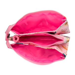 Estuche Triple Blin Blin Sushi. Interior totalmente forrado. Detalle de logo en goma.