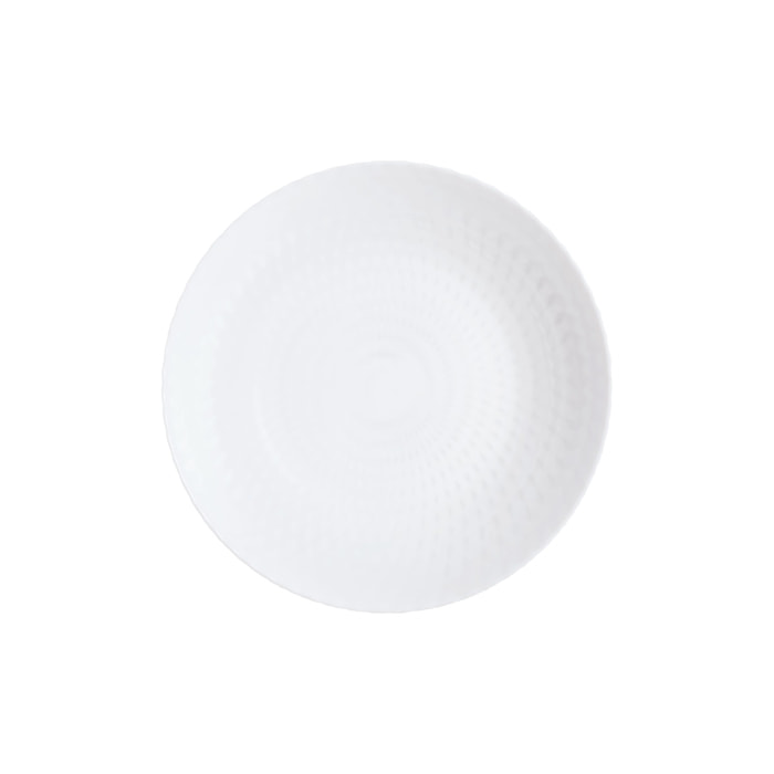 Assiette creuse blanche 20 cm Pampille - Luminarc