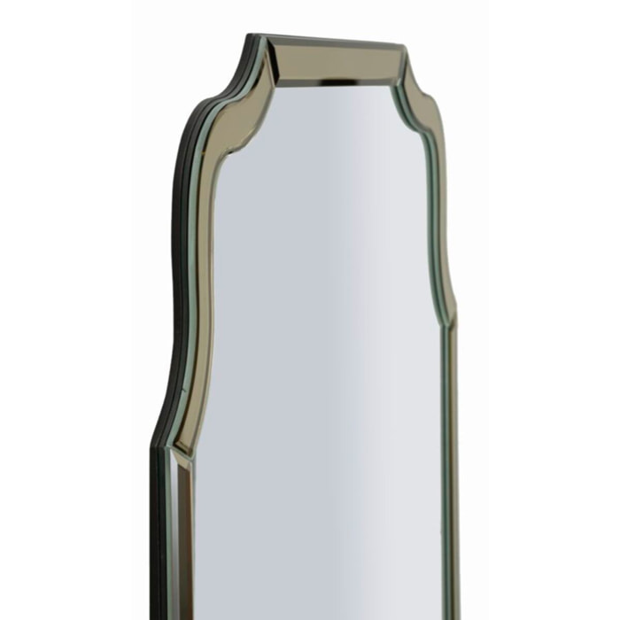 SPECCHIO DA MURO ISTANBUL ORO CM 60X1X90 (MISURA SPECCHIO CM 54X84,5)