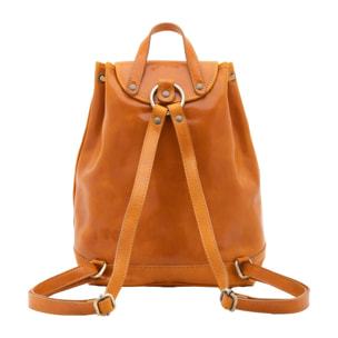 Borsa a spalla da donna - Modello False - 100% pelle artigianale - 25.0 x 32.0 x 14.0 cm