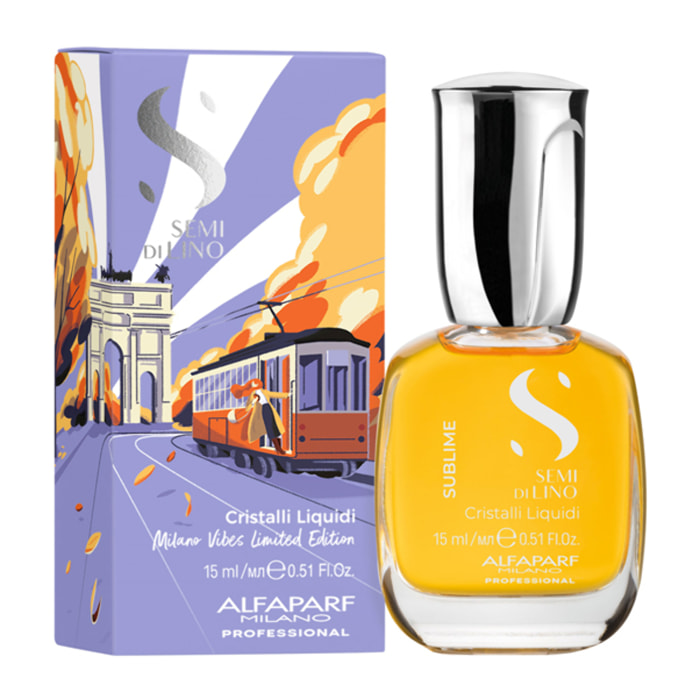 ALFAPARF MILANO Semi Di Lino Sublime Cristalli Liquidi Lilic Limited 15ml