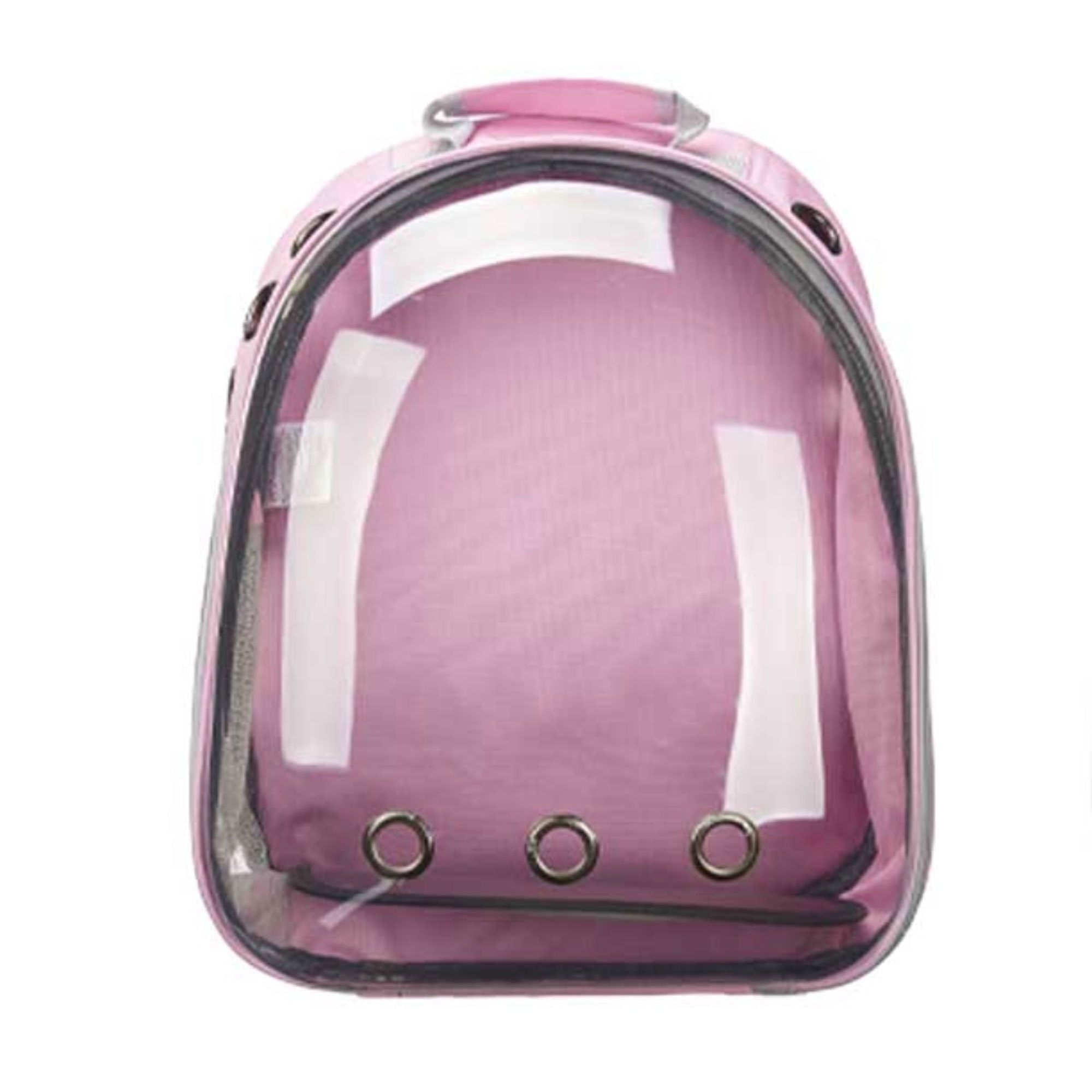 Well home mochila para transporte de mascotas rosa 33x43x26cm