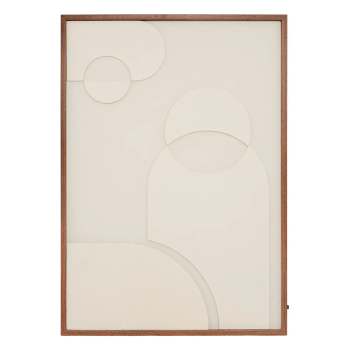 Toile LED Melio rectangulaire 48x68cm blanc