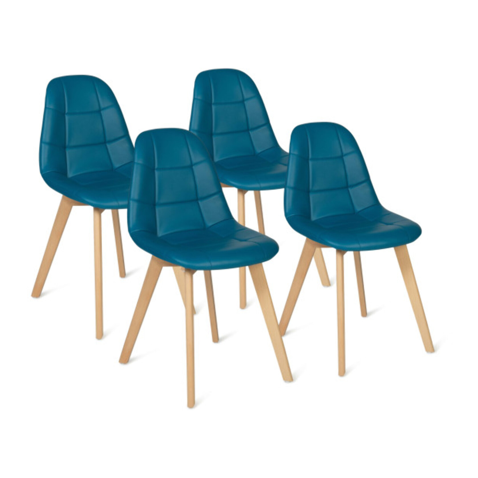 Chaises Rafaela - Bleu canard